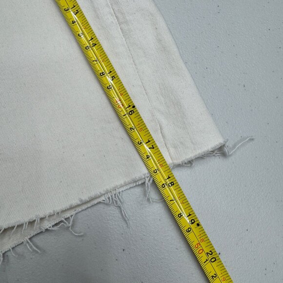 NEW Madewell The Curvy Perfect Jean Shorts Womens Mid Length Cut Off, Size 14W - Picture 7 of 9